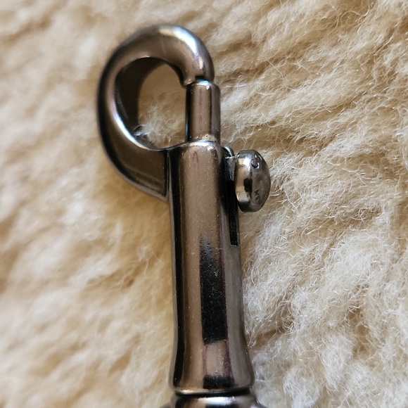 NWT IOB Coach Men's Flask & Key Holder Boxed Set 🖤🔑🍸❤️ - Picture 12 of 16